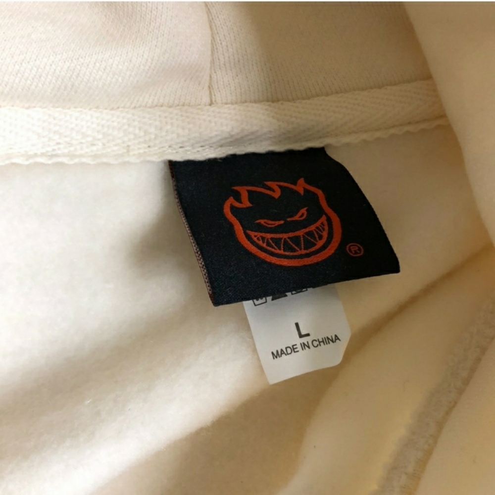 NWT! Spitfire 'The End' Swirl Sleeve Hoodie - Picture 9 of 10